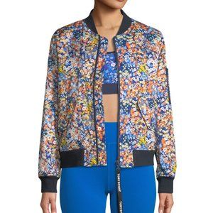 TORY SPORT ✨Satin Floral-Print Bomber Jacket • XS